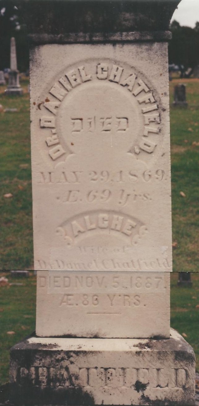 CHATFIELD Daniel Dr. 1800-1869 grave.jpg